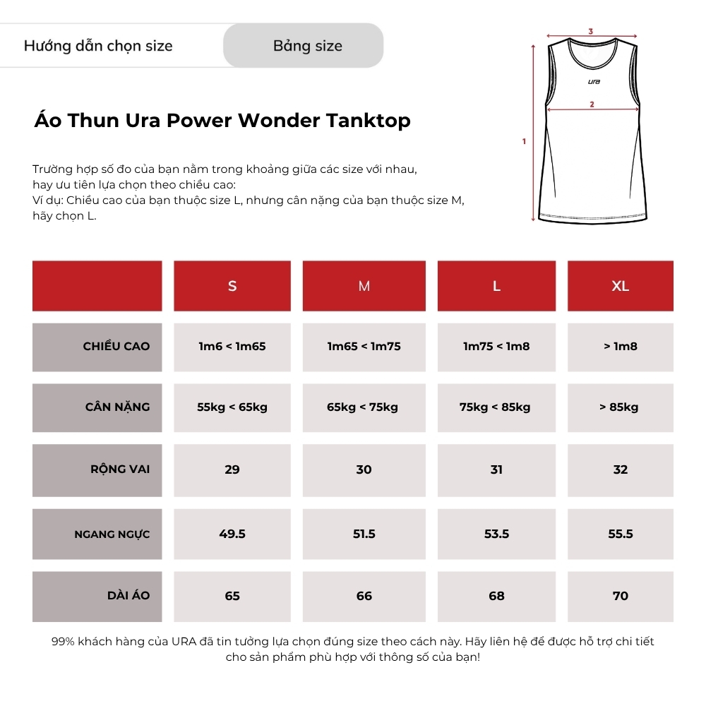 Áo Thun Ura Power Wonder Tank Top