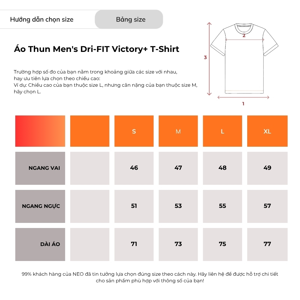 Áo Thun Men's Dri-FIT Victory+ T-Shirt