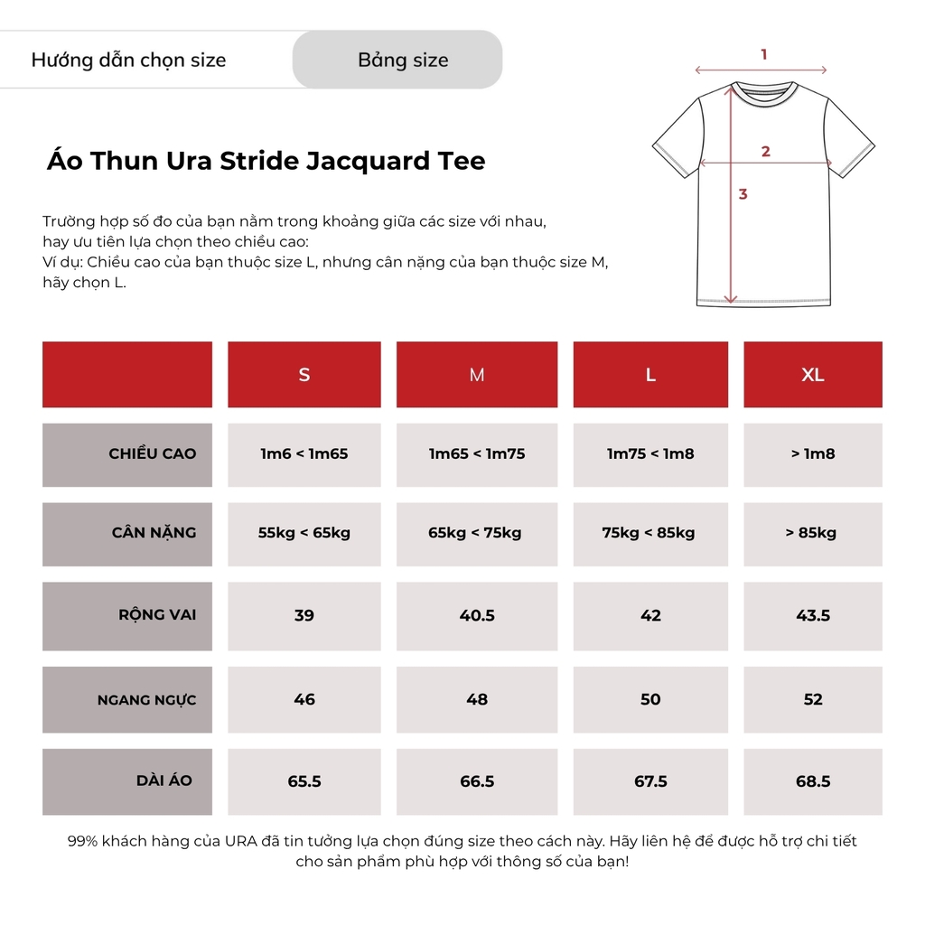 Áo Thun Ura Stride Jacquard Tee