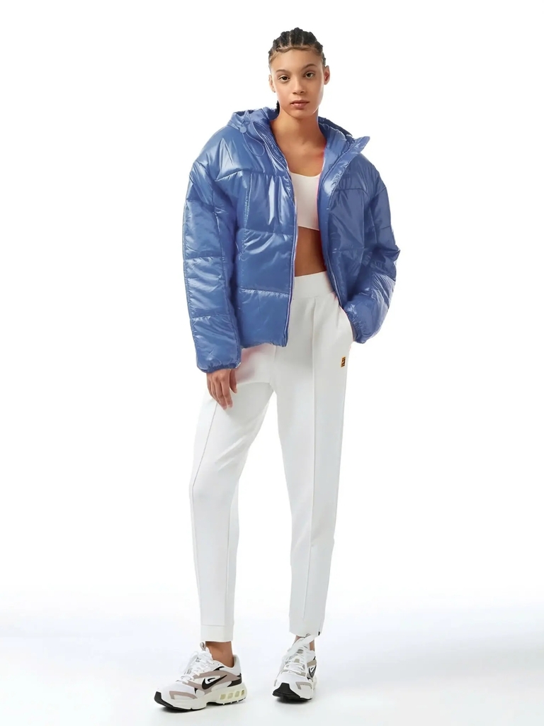 Áo Phao Sportswear Classic Puffer Shine Women's Therma-FIT Loose Jacket