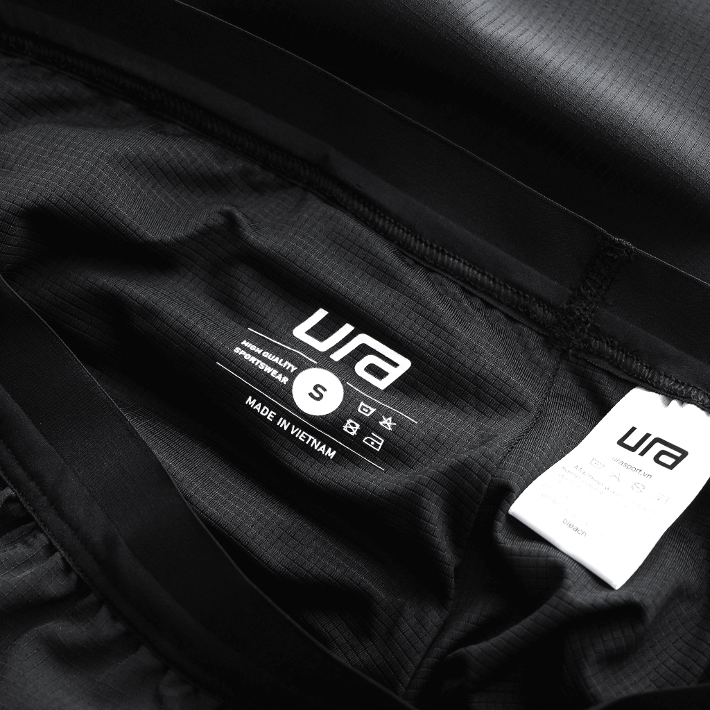 Quần Ngắn Ura Stride Hybrid Running Shorts