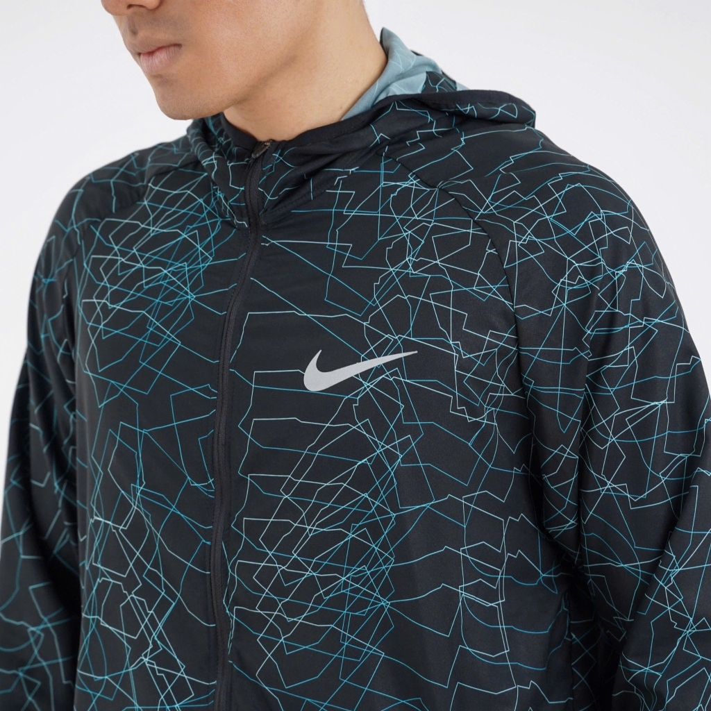 Áo Khoác NK Essential Printed Running Jacket