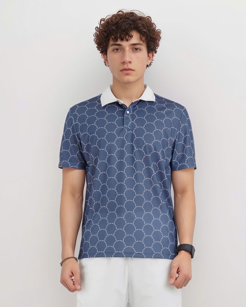 Áo Thun NK Dri-FIT Printed Circle Polo