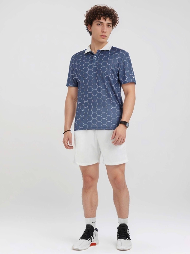 Áo Thun NK Dri-FIT Printed Circle Polo
