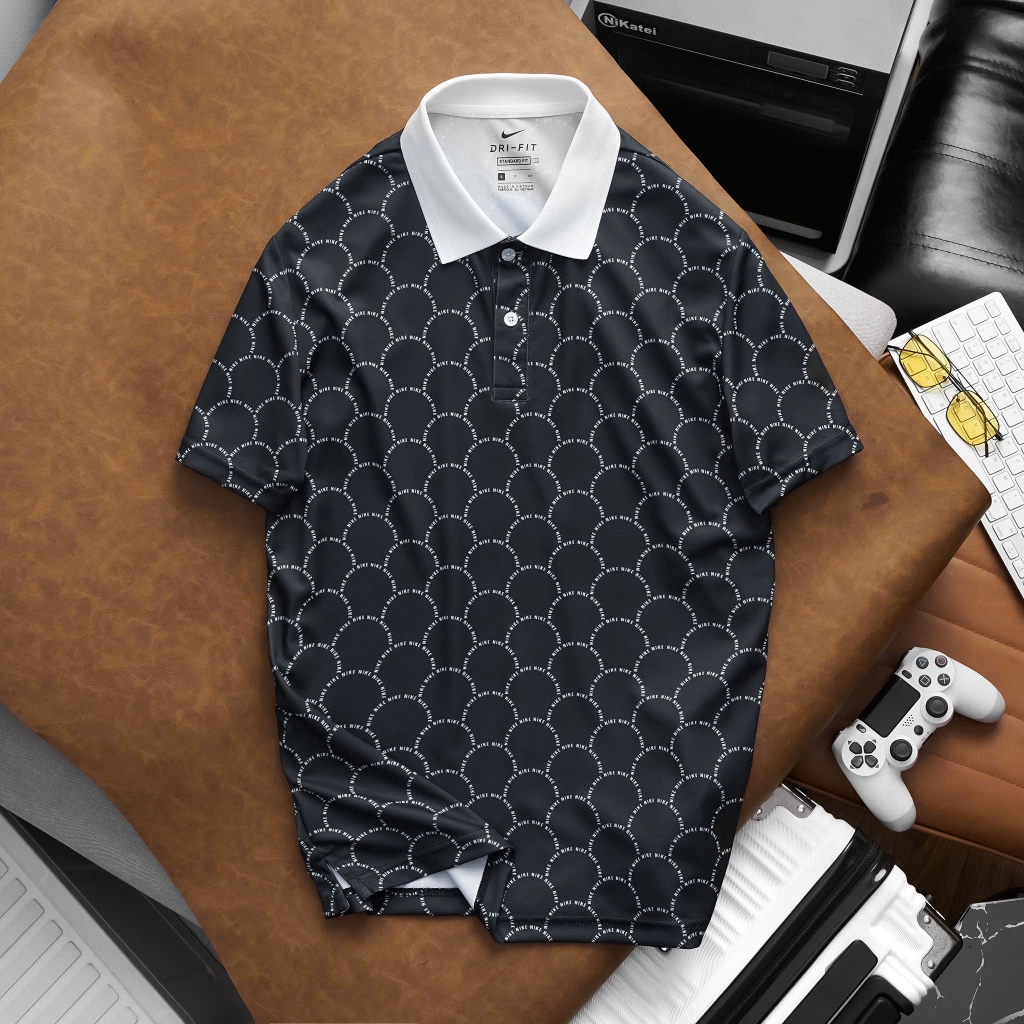 Áo Thun NK Dri-FIT Printed Circle Polo