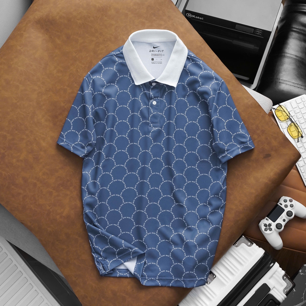 Áo Thun NK Dri-FIT Printed Circle Polo