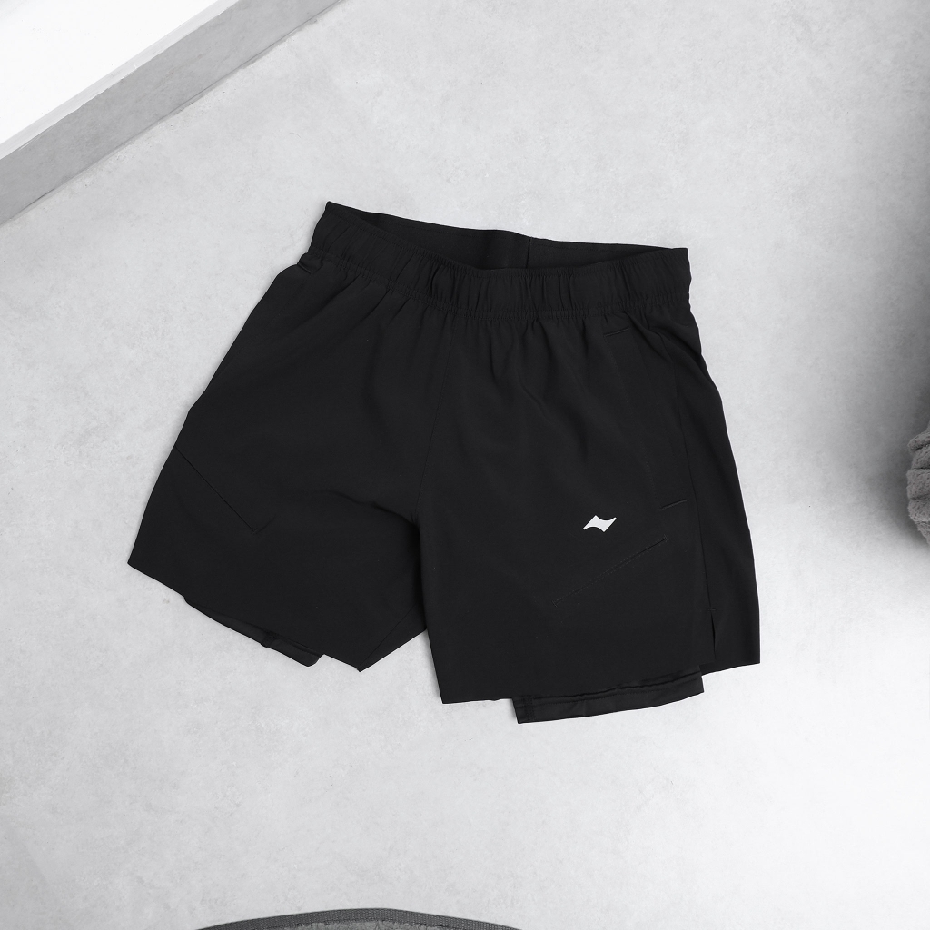 Quần Ngắn Ura Court Slam 2 in 1 Tennis Shorts
