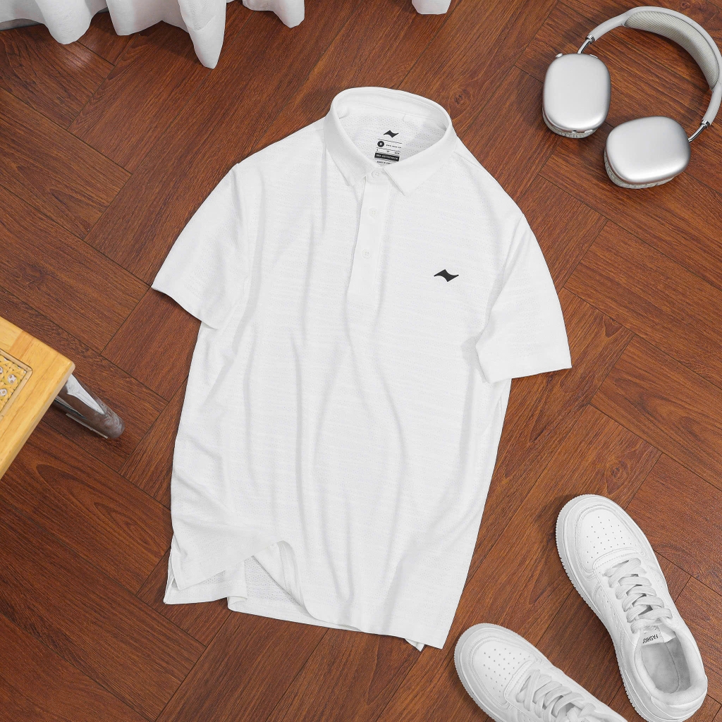 Áo Thun Ura Stride Jacquard Polo