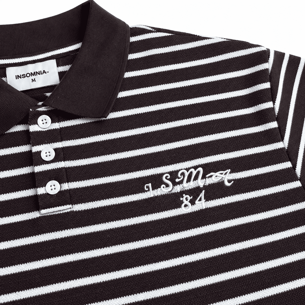 [NEW ARRIVAL] Áo Polo Boxy Stripes Thêu 