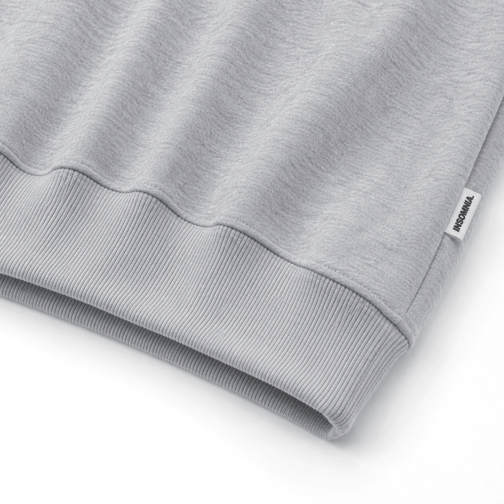 Áo Nỉ Sweater Thêu Xù INSOMNIA Form Boxy Chất Nỉ Bông Nam Nữ Unisex - HD006