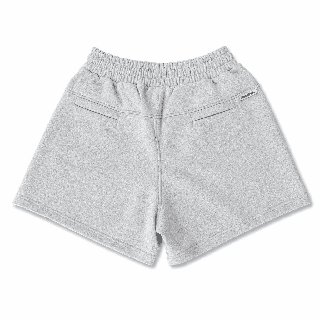 [NEW ARRIVAL] Quần Short Nỉ Cua 420GSM Đính Logo Kim Loại INSOMNIA Form Ống Rộng Unisex - PS031