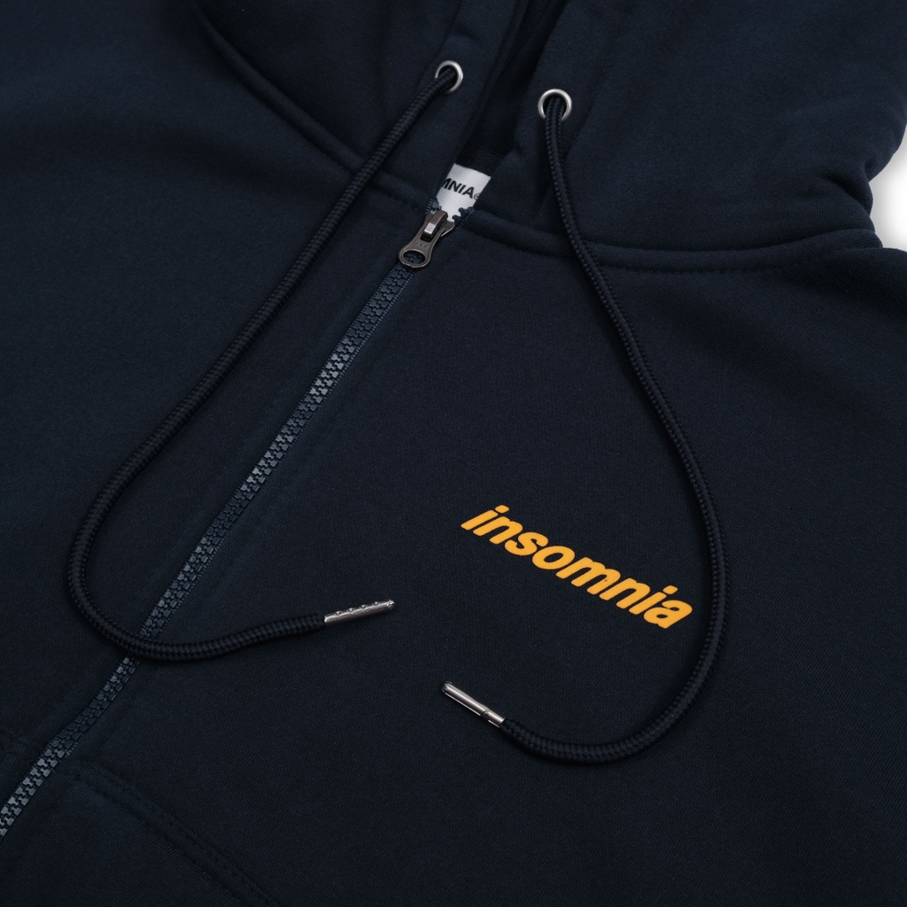 [NEW ARRIVAL] Áo Khoác Nỉ Bông Hoodie Zip INSOMNIA Form Boxy Cánh Dơi - HD015