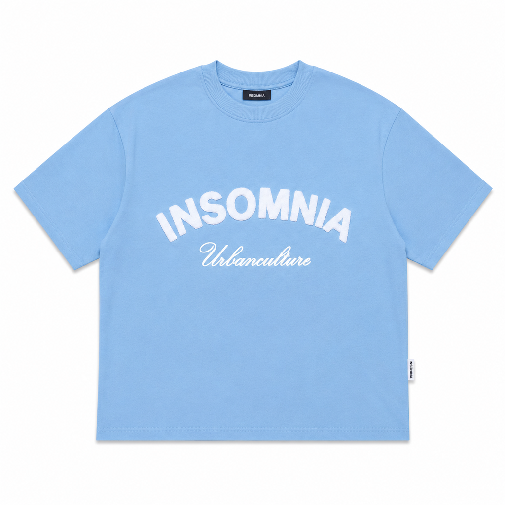 Áo Thun Boxy 280GSM Thêu Xù Ver 3 INSOMNIA Unisex Local Brand - TS032