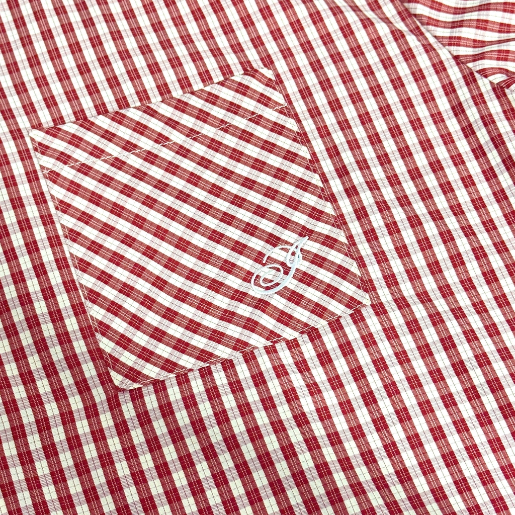 [NEW ARRIVAL] Áo Sơ Mi Caro Thêu Form Boxy Nam Nữ Unisex Thêu Viền INSOMNIA - TS074