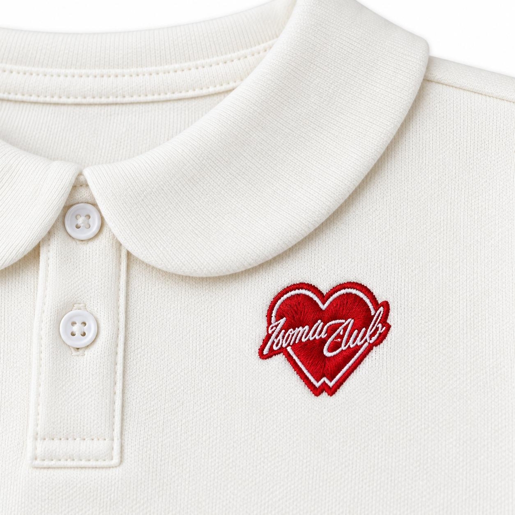 [NEW ARRIVAL] Áo Polo Baby Tee Thun Borip Thêu ISMA Form Basic - TS093