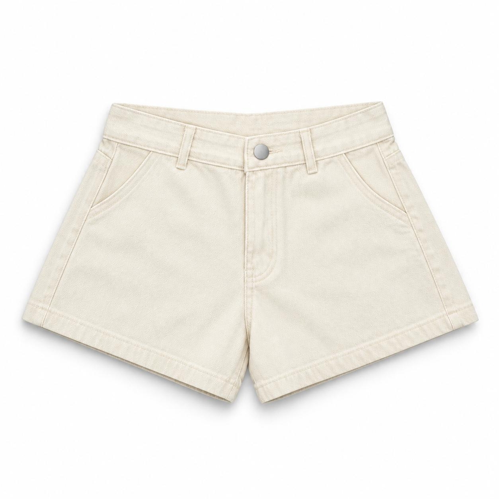[NEW ARRIVAL] Quần Short Jean Nữ Denim Mood Cạp Trễ INSOMNIA - PS034