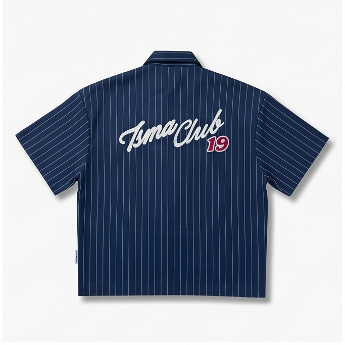 [NEW ARRIVAL] Áo Sơ Mi Sọc INSOMNIA From Boxy Thêu 