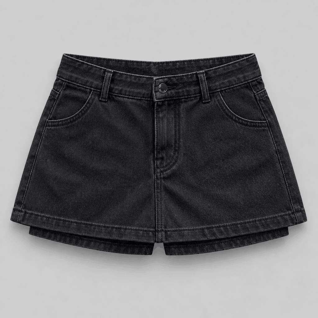 [NEW ARRIVAL] Quần Jean Giả Váy INSOMNIA Urban Chic Mini Skort Form Chữ A Tôn Dáng - PS035