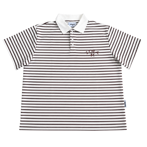 [NEW ARRIVAL] Áo Polo Boxy Stripes Thêu 
