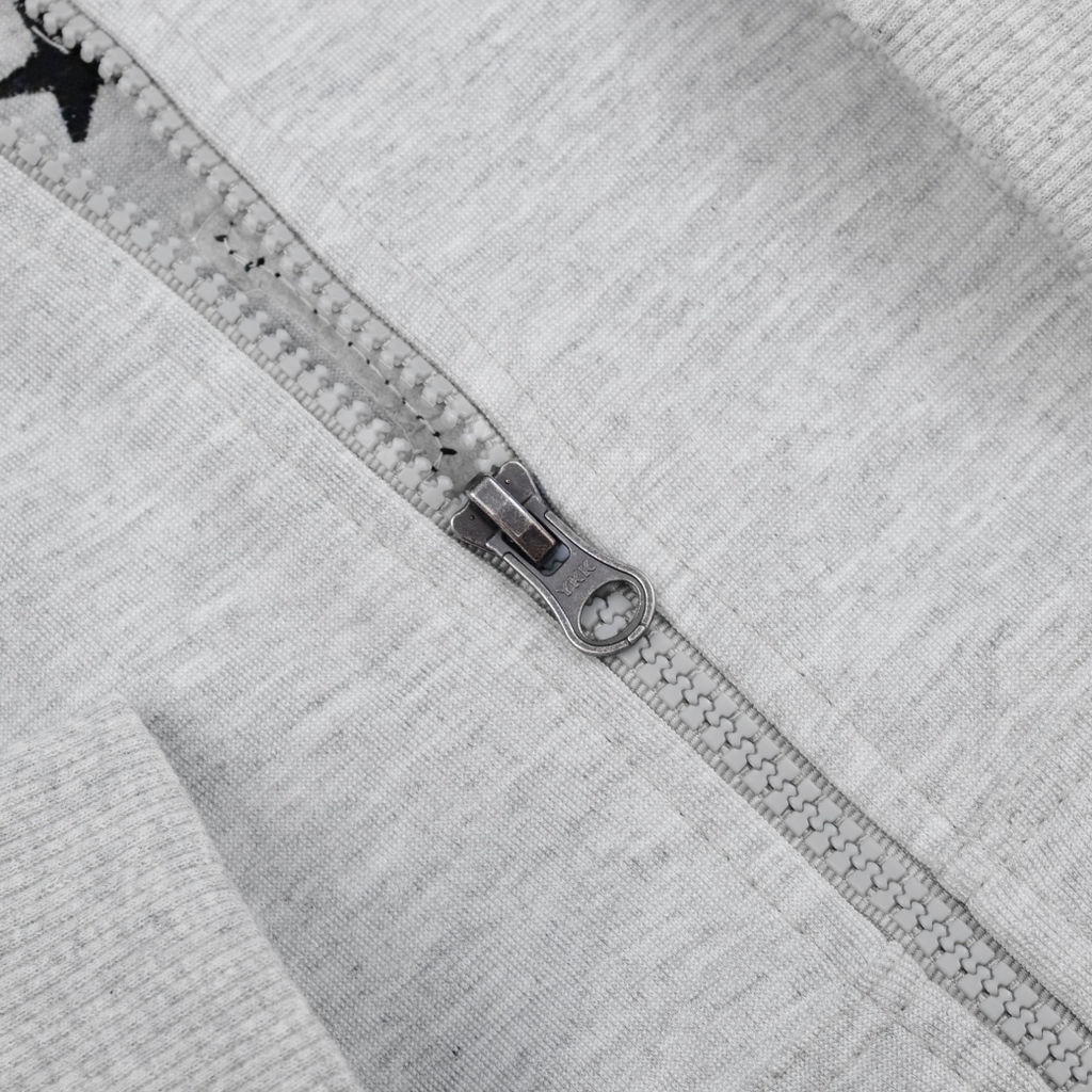 Áo Hoodie Zip 2 Da Form Boxy INSOMNIA Thêu Đắp Chữ Athlete - HD011