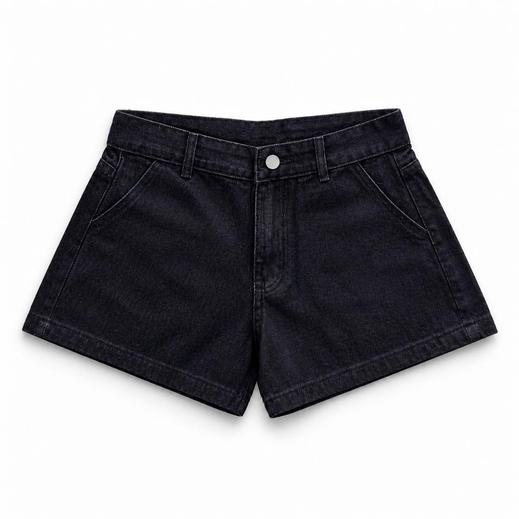 [NEW ARRIVAL] Quần Short Jean Nữ Denim Mood Cạp Trễ INSOMNIA - PS034