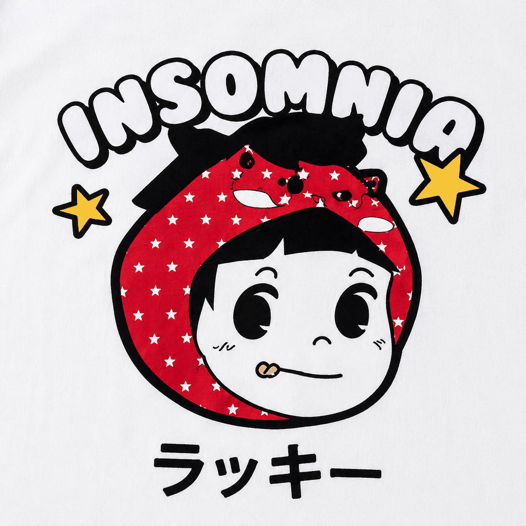 [NEW ARRIVAL] Áo Thun Boxy Phối Cổ Lucky Girl INSOMNIA CLUB 250Gsm Cotton - TS068