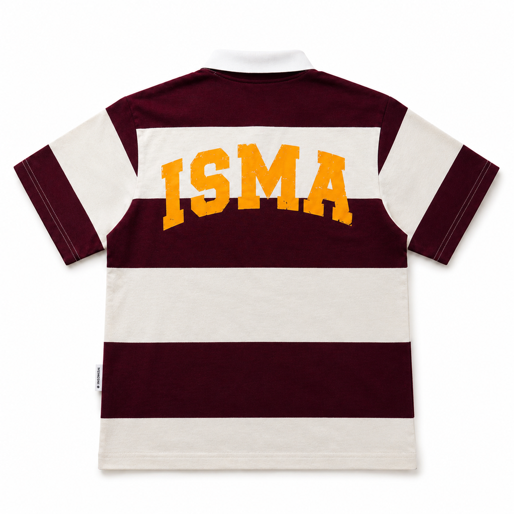 [NEW ARRIVAL] Áo Polo Dệt Cotton Sọc Form Boxy In Charm INSOMNIA Unisex - TS080