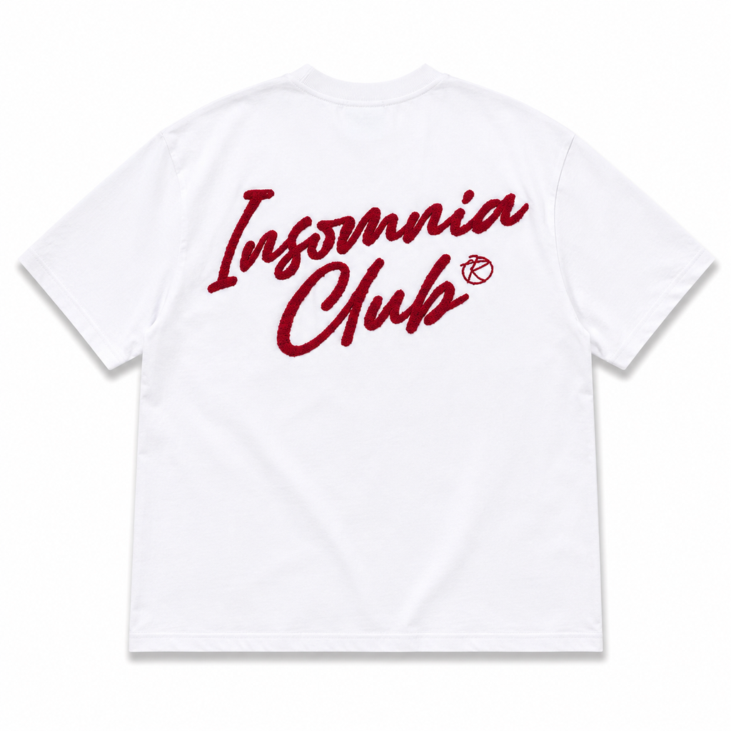 Áo Thun Boxy 280GSM Thêu Xù Ver 2 INSOMNIA Unisex Local Brand - TS029