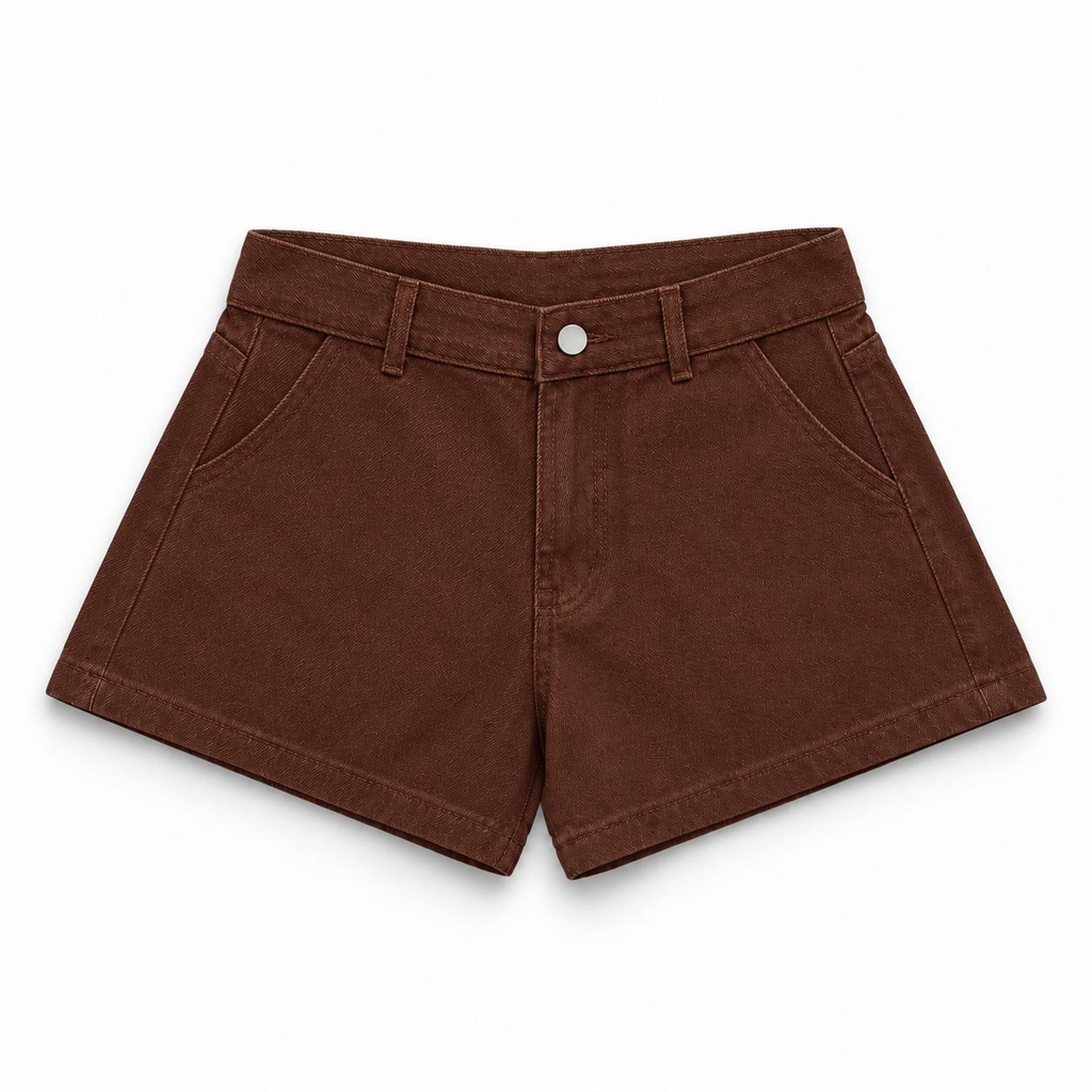 [NEW ARRIVAL] Quần Short Jean Nữ Denim Mood Cạp Trễ INSOMNIA - PS034