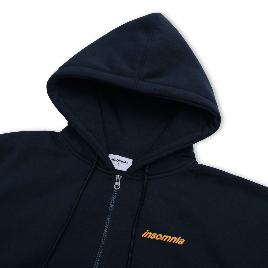 [NEW ARRIVAL] Áo Khoác Nỉ Bông Hoodie Zip INSOMNIA Form Boxy Cánh Dơi - HD015