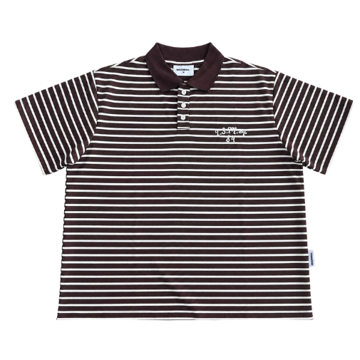 [NEW ARRIVAL] Áo Polo Boxy Stripes Thêu 