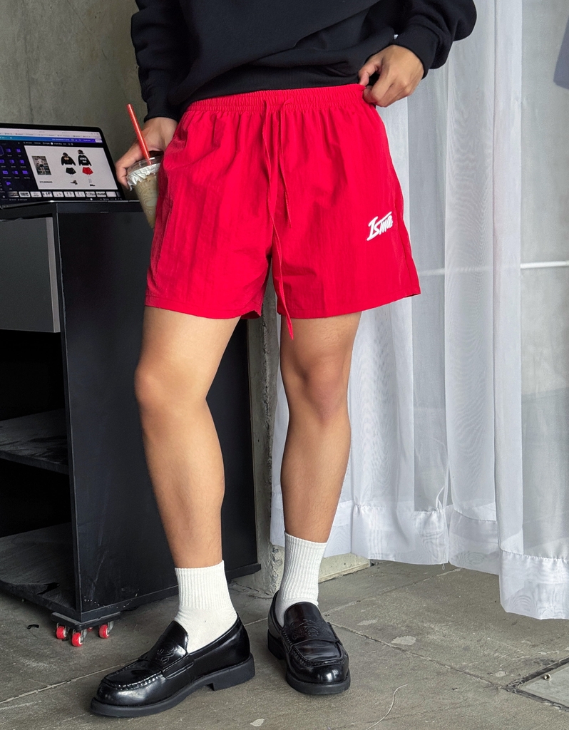 [NEW ARRIVAL] Quần Short Gió Nhăn INSOMNIA Thêu 3D 