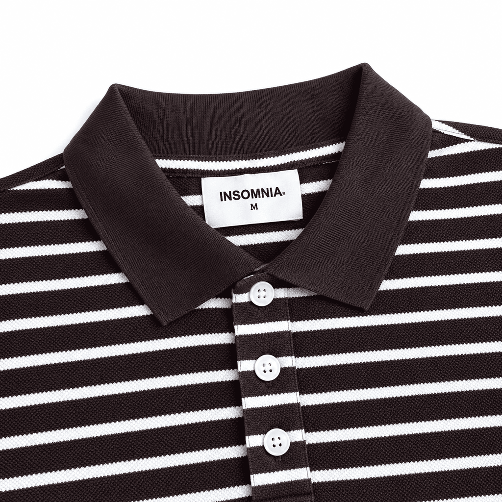 [NEW ARRIVAL] Áo Polo Boxy Stripes Thêu 
