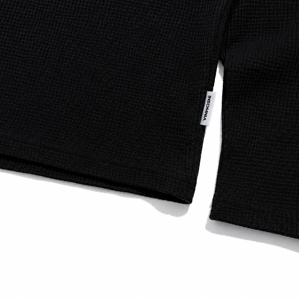 [NEW ARRIVAL] Áo Thun Long Sleeve Cotton Waffle In Lụa Trame ISMA Atelier - TS090