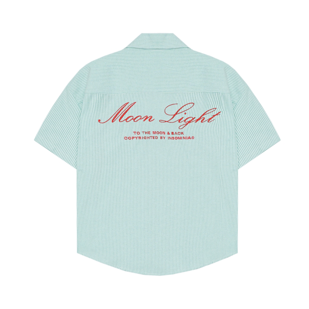 [BST HÈ 2026] Áo Sơ Mi Form Boxy INSOMNIA Moonlight Local Brand Unisex Oxford Shirt - TS020
