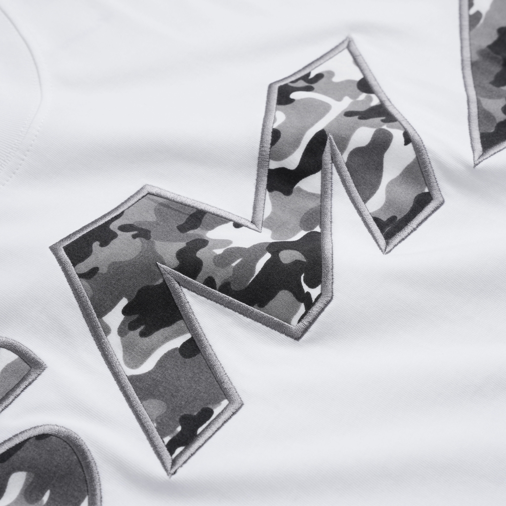 Áo Thun Boxy 280GSM Thêu Camo ISMA Unisex Local Brand - TS044