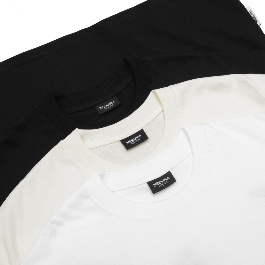 Áo Thun Boxy 280GSM Thêu Xù Ver 2 INSOMNIA Unisex Local Brand - TS029