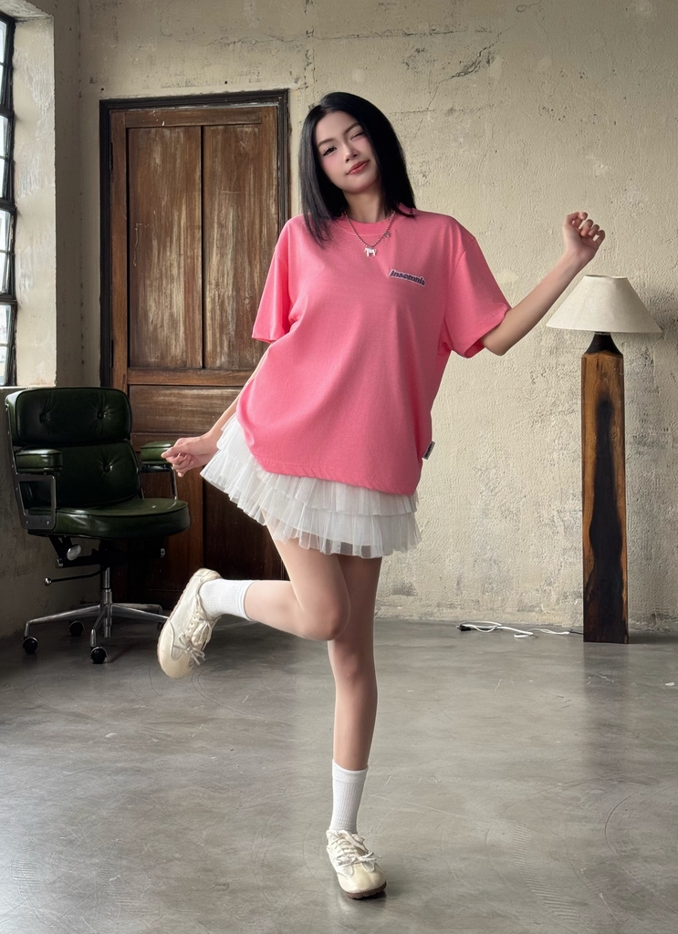 [NEW ARRIVAL] Áo Thun Local Brand INSOMNIA Form Boxy Thêu Xù Ver4 250Gsm Cotton - TS061