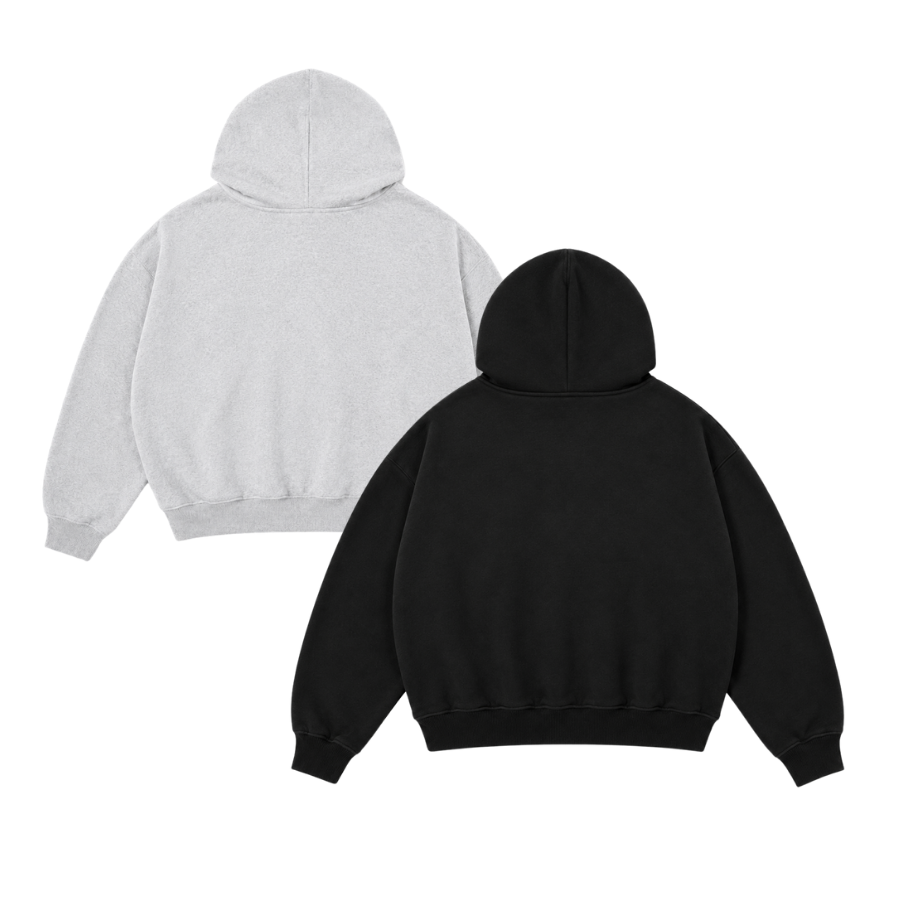 [NEW ARRIVAL] Áo Khoác Hoodie Zip Nỉ Cua 420GSM INSOMNIA Logo Kim Loại Form Boxy Cánh Dơi Unisex - HD017