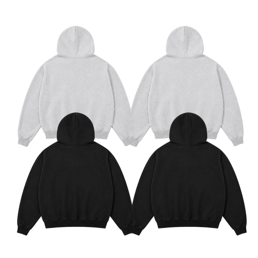 [NEW ARRIVAL]  Áo Khoác Hoodie Zip Nỉ Cua 420GSM In INSOMNIA Khóa Kéo Kim Loại Form Boxy Cánh Dơi Unisex - HD018