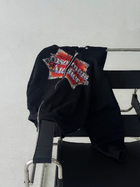 [NEW ARRIVAL]  Áo Khoác Hoodie Zip Nỉ Cua 420GSM In INSOMNIA Khóa Kéo Kim Loại Form Boxy Cánh Dơi Unisex - HD018