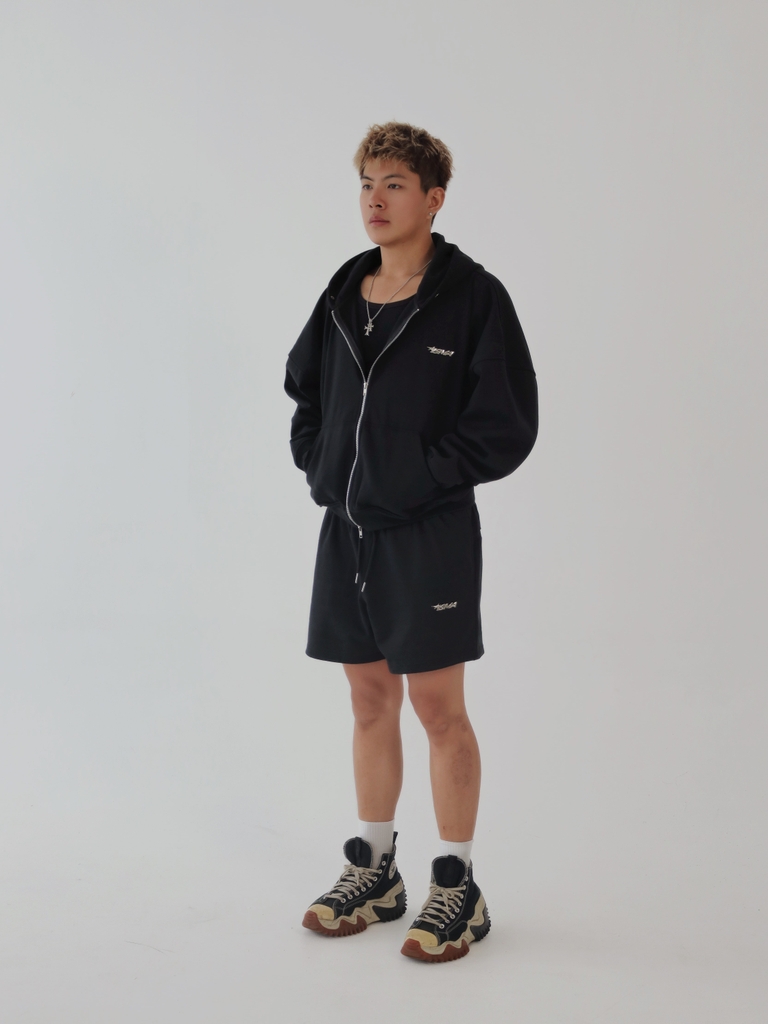 [NEW ARRIVAL] Áo Khoác Hoodie Zip Nỉ Cua 420GSM INSOMNIA Logo Kim Loại Form Boxy Cánh Dơi Unisex - HD017