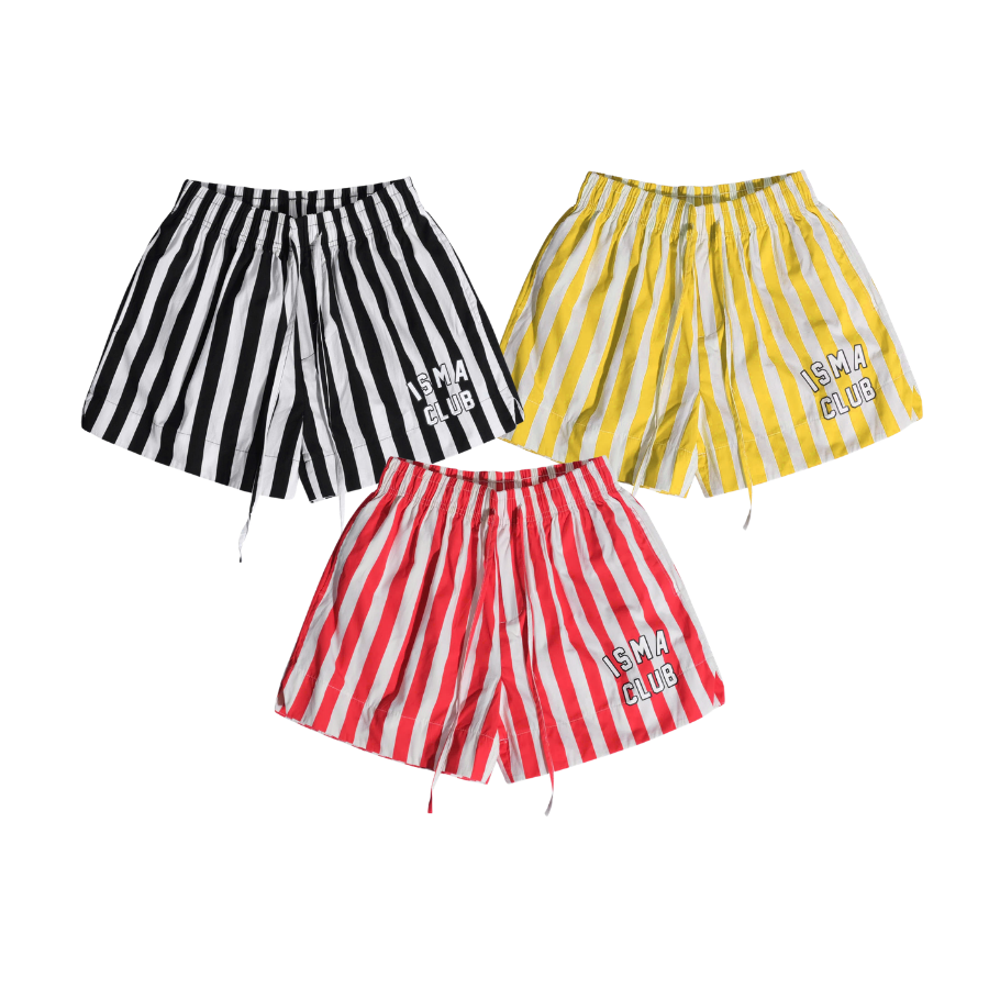 [BST HÈ 2026] Quần Short Sọc Đi Biển INSOMNIA Ống To Trên Gối Unisex - PS018