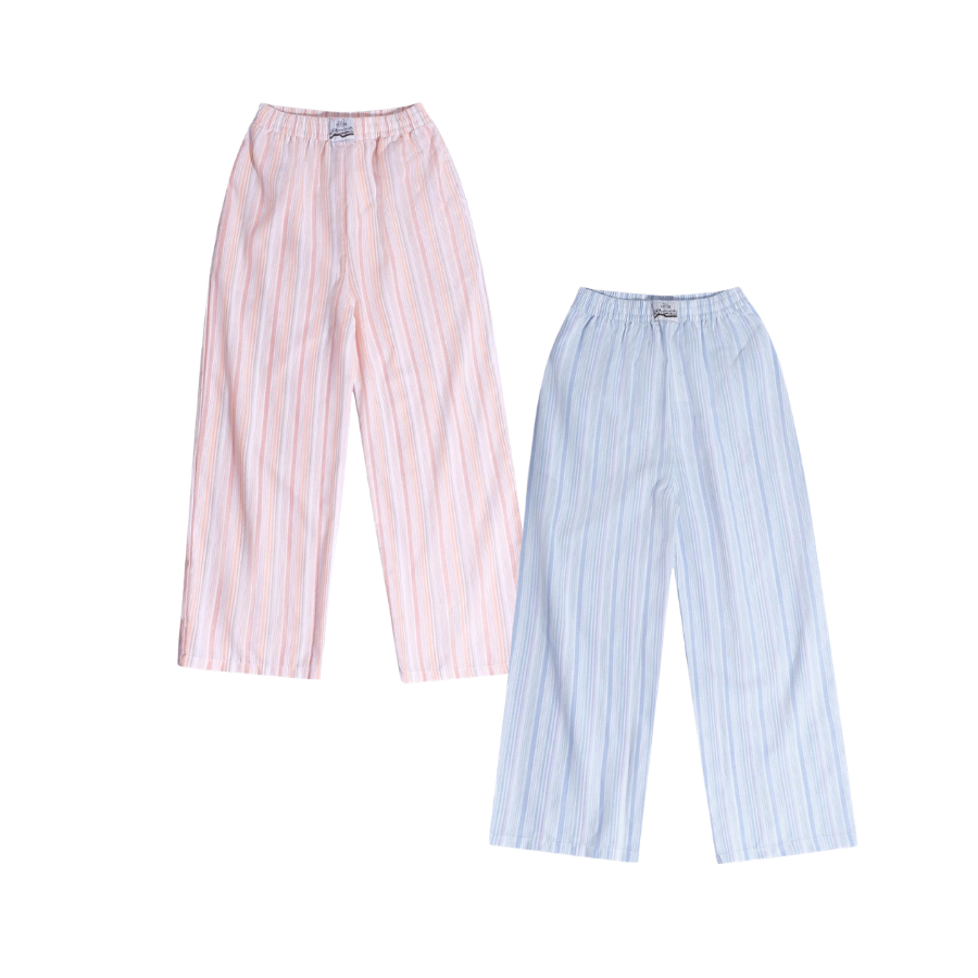 [BST HÈ 2026] Quần Dài Sọc Linen INSOMNIA Form Wide Leg Unisex - PS022