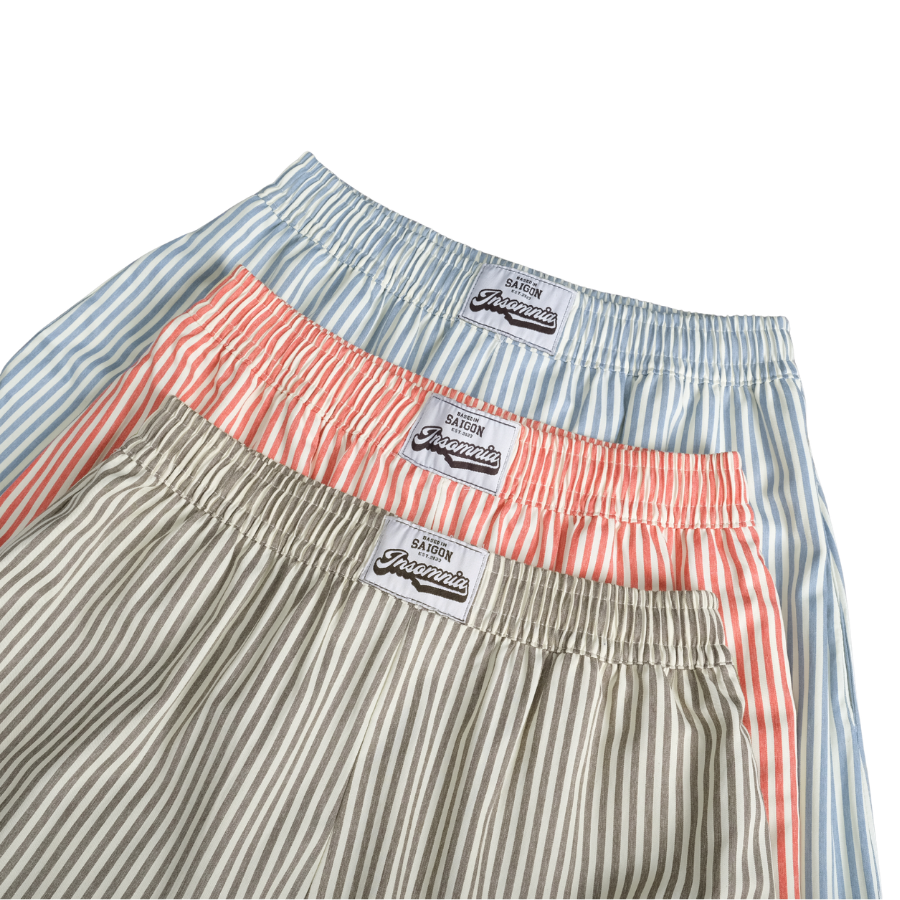 Quần Dài Sọc Ống Rộng Form Wide Leg INSOMNIA Local Brand Unisex PS009