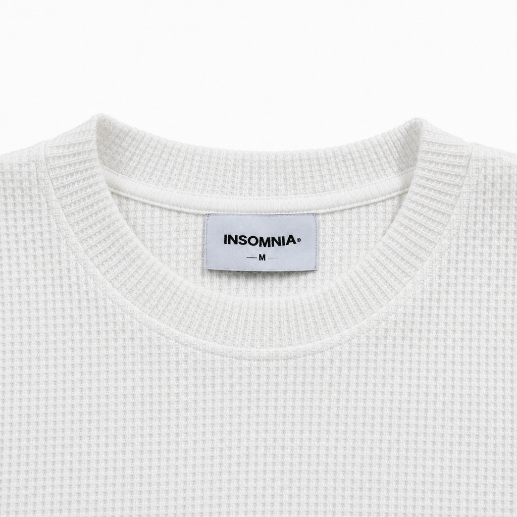 [NEW ARRIVAL] Áo Thun Long Sleeve Cotton Waffle In Lụa Trame ISMA Atelier - TS090