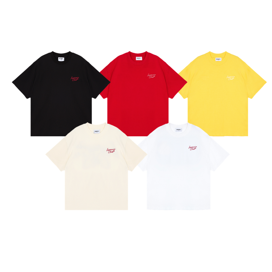 Áo Thun Boxy 280GSM Thêu Xù Ver 2 INSOMNIA Unisex Local Brand - TS029