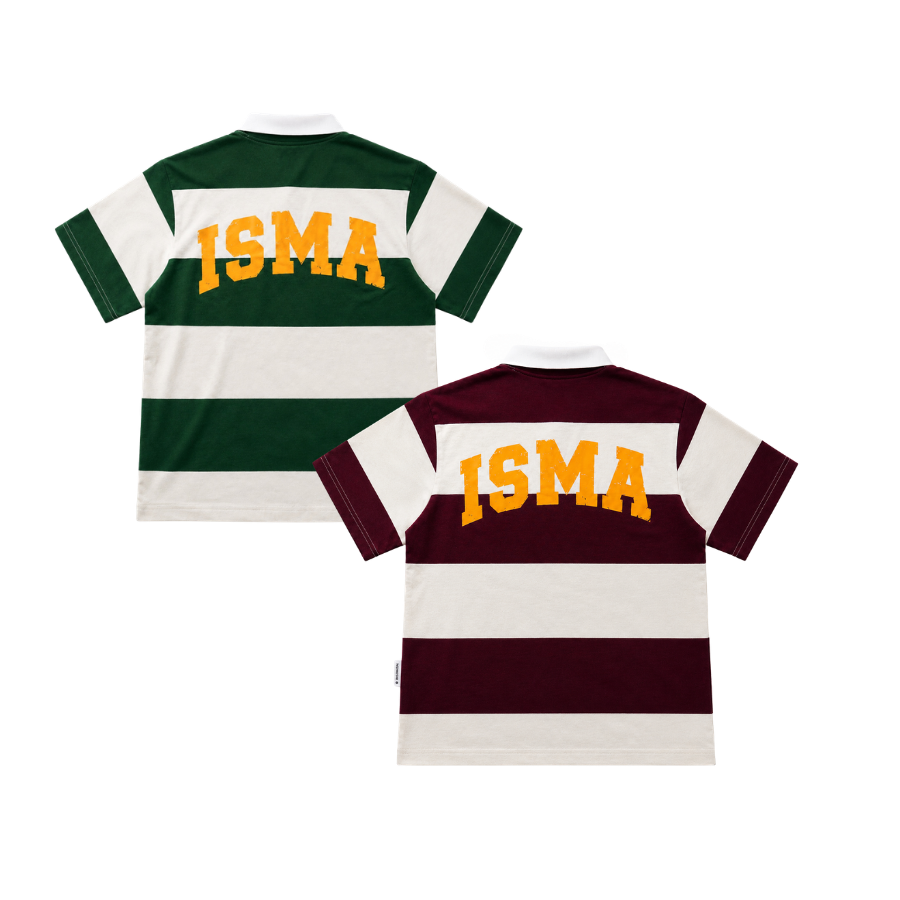 [NEW ARRIVAL] Áo Polo Dệt Cotton Sọc Form Boxy In Charm INSOMNIA Unisex - TS080