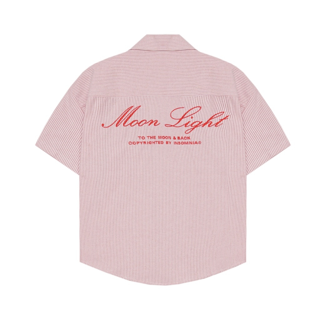 [BST HÈ 2026] Áo Sơ Mi Form Boxy INSOMNIA Moonlight Local Brand Unisex Oxford Shirt - TS020