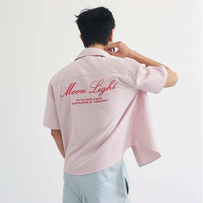 [BST HÈ 2026] Áo Sơ Mi Form Boxy INSOMNIA Moonlight Local Brand Unisex Oxford Shirt - TS020